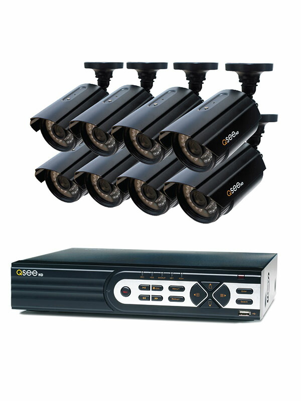 楽天市場】Q-See セキュリティ監視カメラセット HD1080p 屋内/屋外