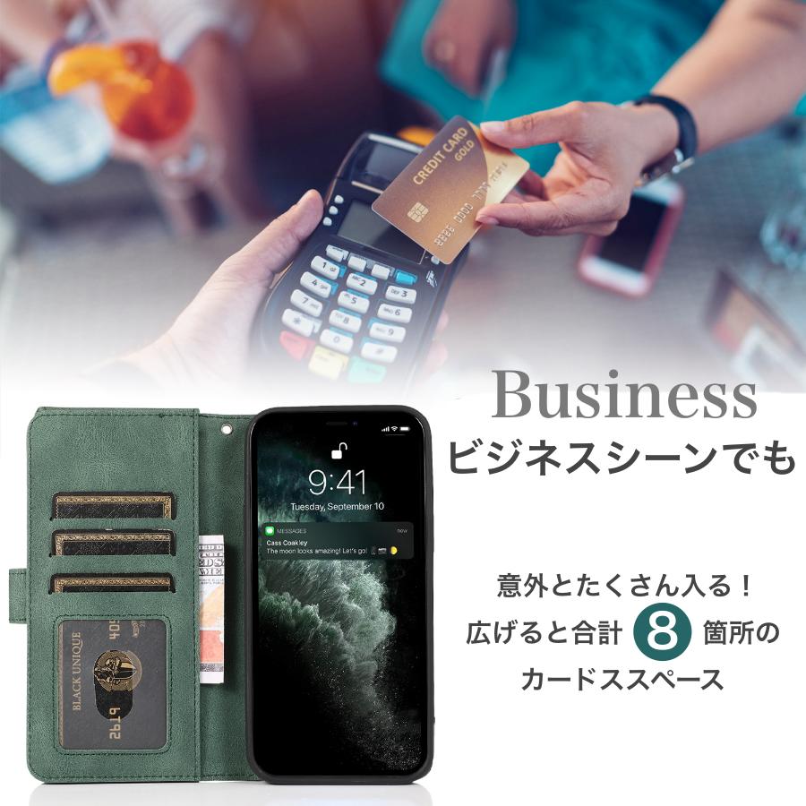 楽天市場】iPhone 12 手帳型ケース 大量収納 iPhone 12 ケース 手帳型