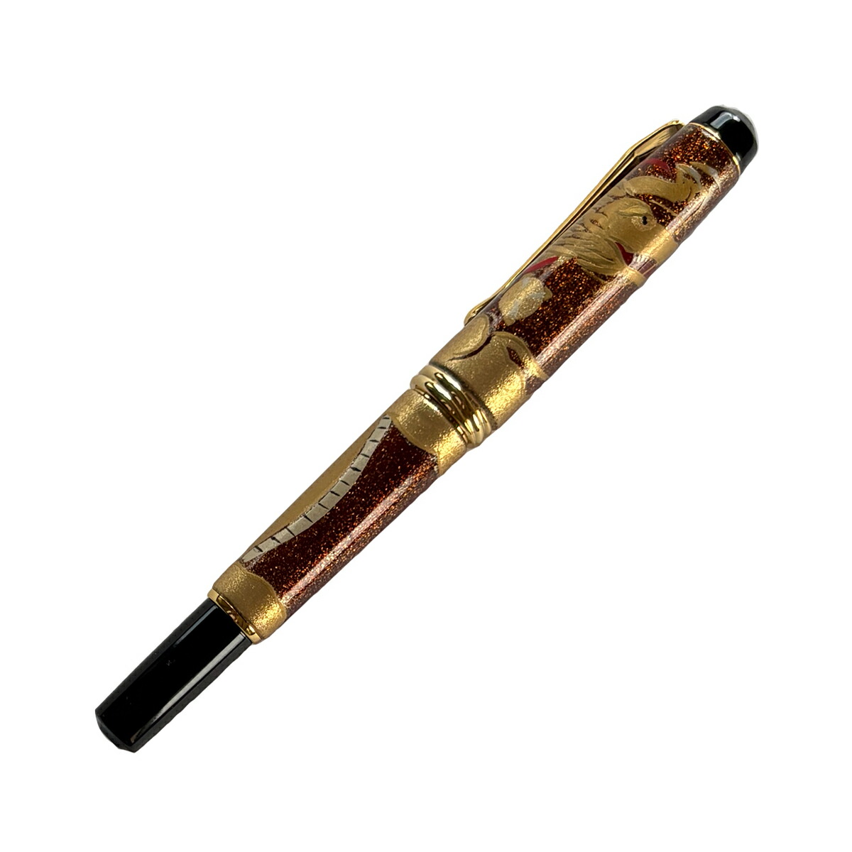 楽天市場】くれ竹 万年毛筆 夢銀河 輪島塗 昇竜 : ゆめ画材