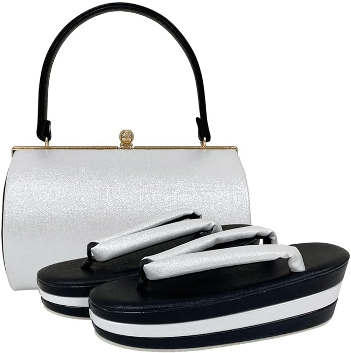 楽天市場】草履バッグセット 2点セット 三段 厚底 エナメル 成人式