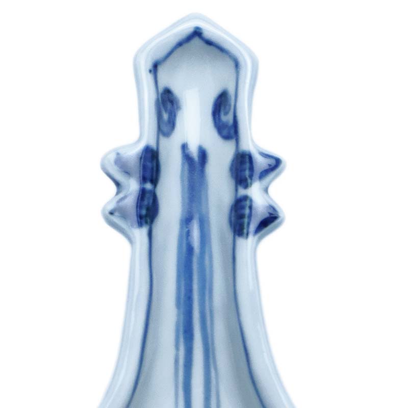 楽天市場】九谷焼：染付琵琶形向付・正木春蔵《小鉢・19.4cm》 : 和