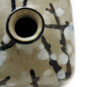 乾山写 蓋物 白梅 京焼 清水焼 美術品 工芸品 乾山写 蓋物 白梅 京焼