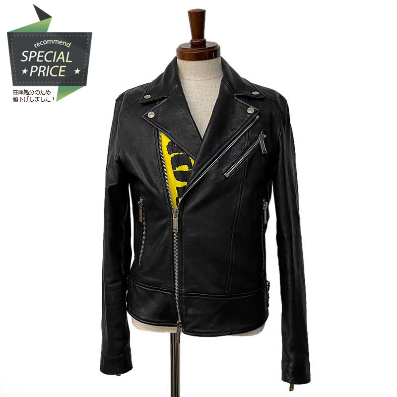 DSQUARED2 牛革 レザージャケット 48 【公式通販】