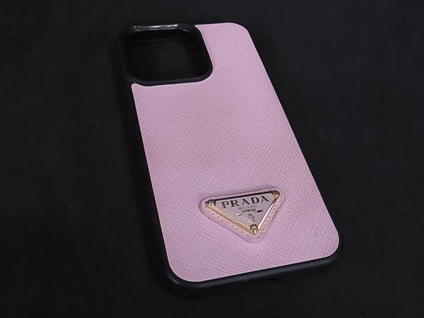 最終価格☆PRADA☆ピンク☆iPhoneケース☆iPhone13サフィアーノ ピンク