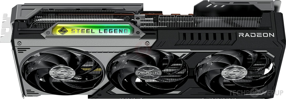 ASRock RX 9070 XT Steel Legend Dark Specs | TechPowerUp GPU Database