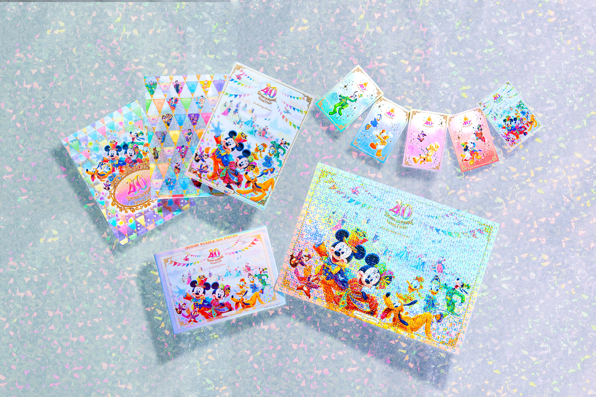 ディズニーランドジグソーパズル 40周年グランドフィナーレ 東京