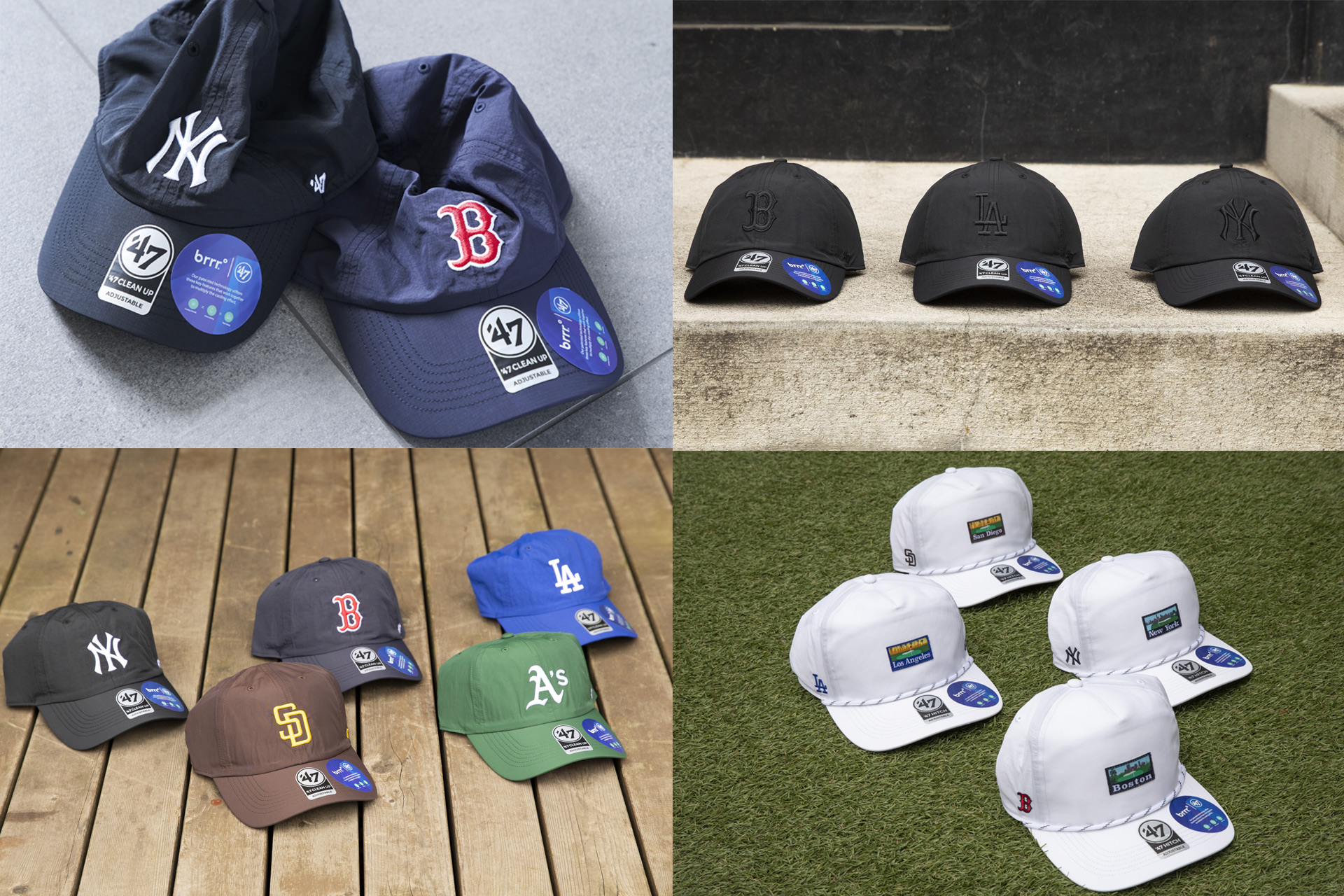 接触冷感キャップが「'47」から登場！ 新たに大谷翔平所属ドジャーズの