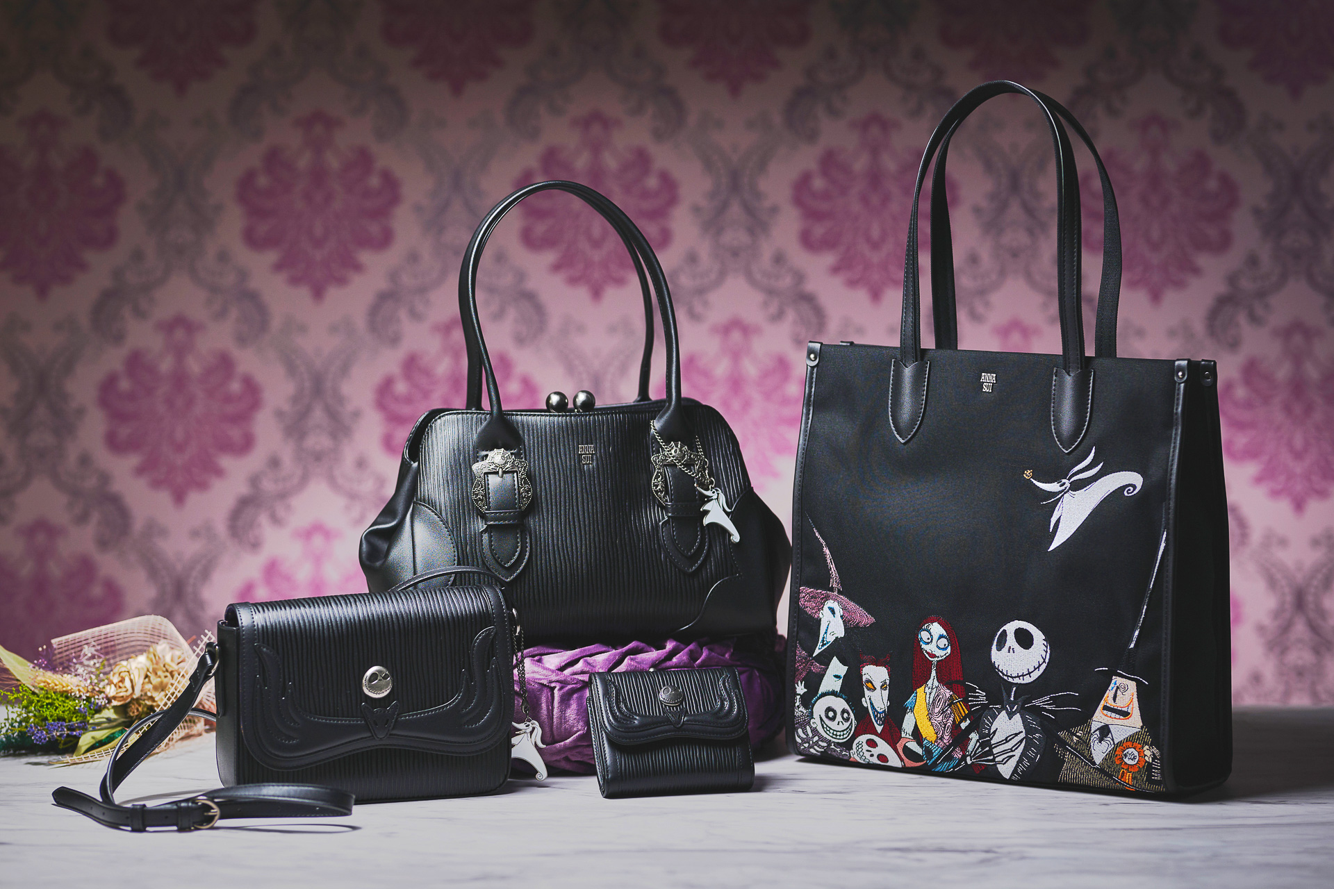 Disney US公式商品 ナイトメアビフォアクリスマス キャリーバッグ 旅行