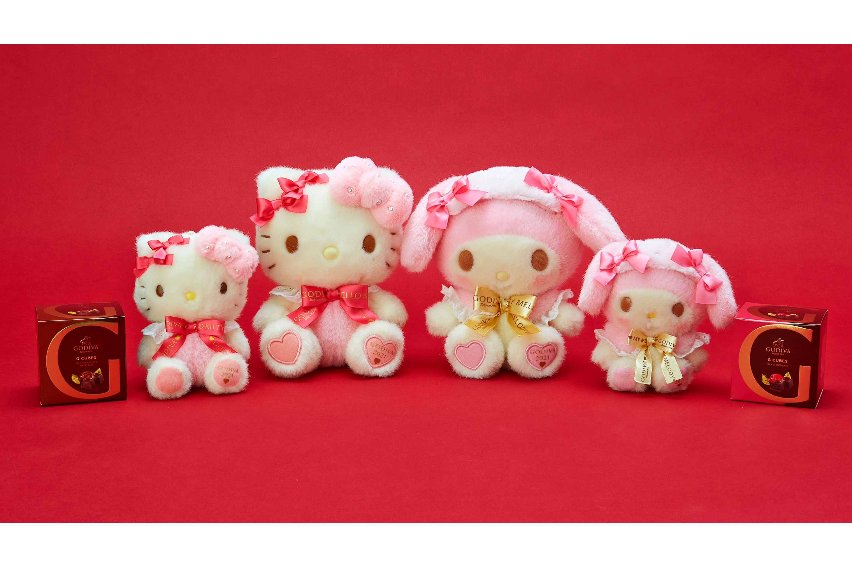 サンリオ ハローキティ GODIVA ゴディバ マスコットホルダー 2025