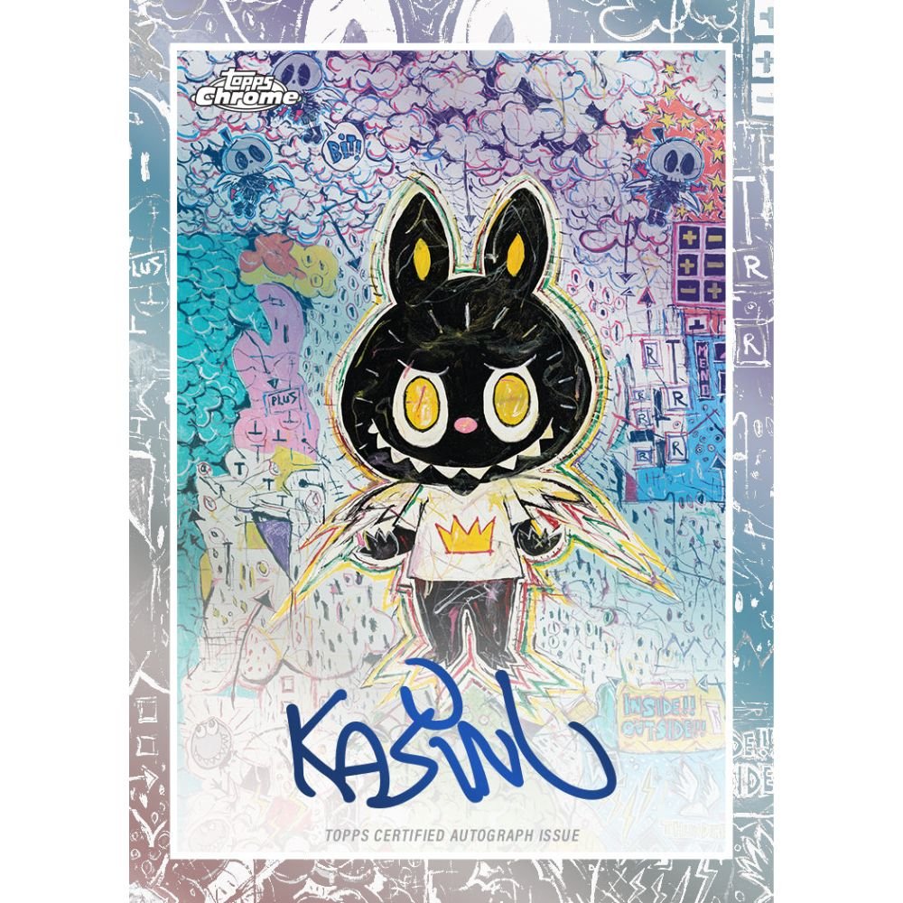 Topps Chrome labubu10周年記念ボックス 5BOX