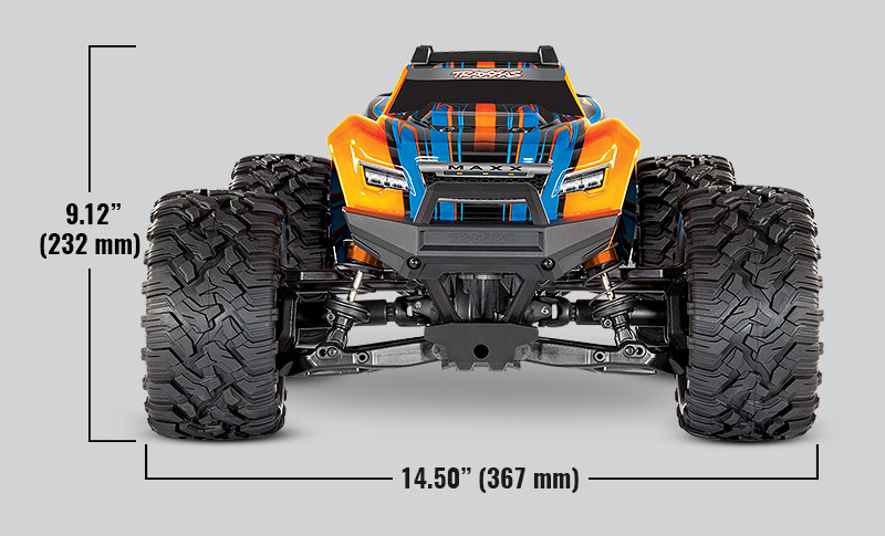 trajam / Traxxas Maxx モンスタートラック 4WD RTR レッドX