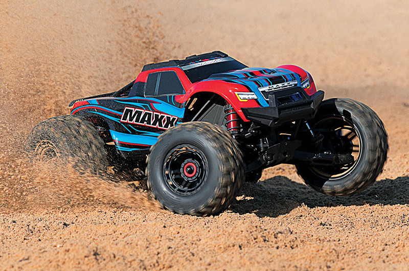 trajam / Traxxas Maxx モンスタートラック 4WD RTR レッドX