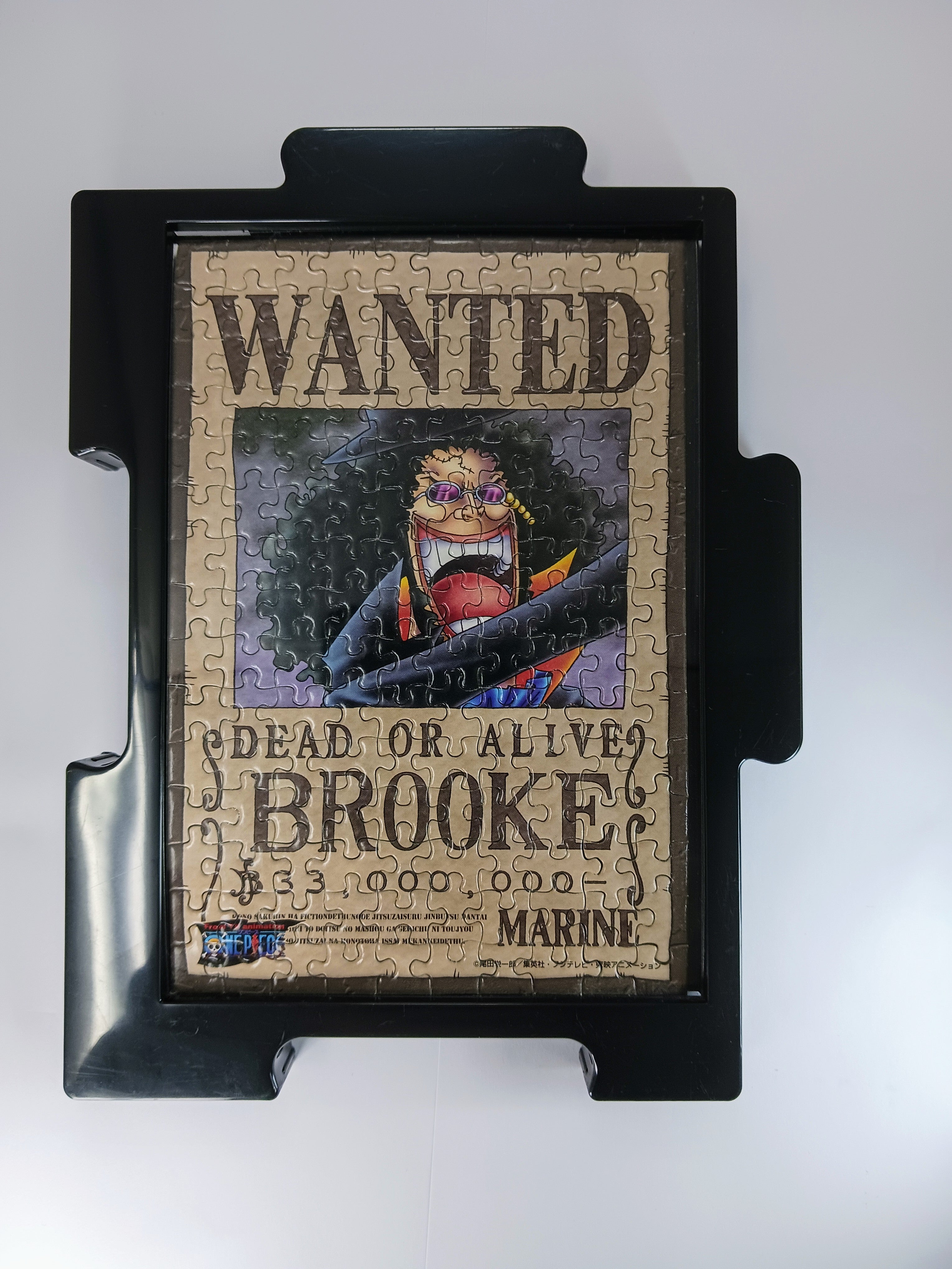 ONE PIECE WANTED ジグソーパズル フレーム付き ONE PIECE WANTED