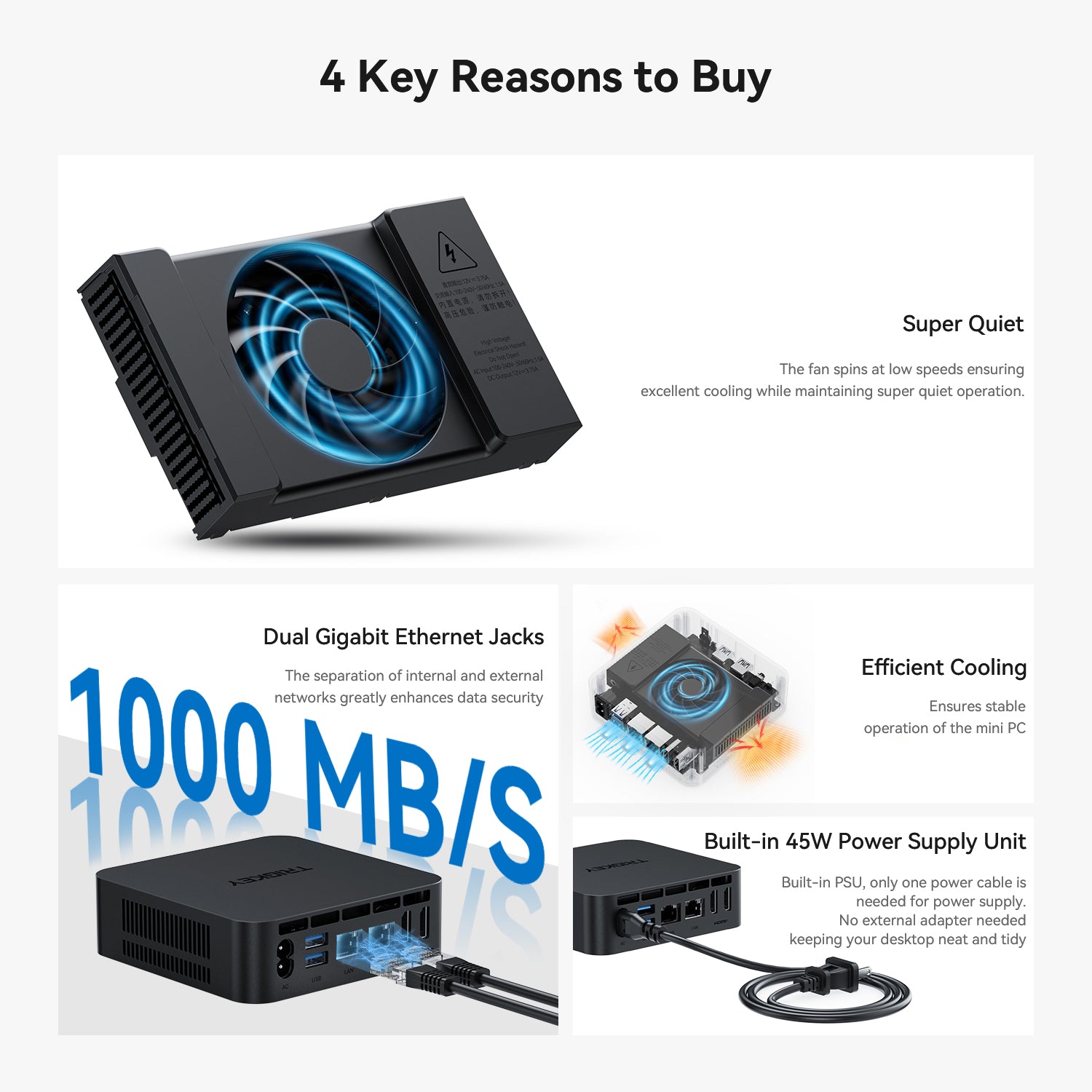 TRIGKEY Key-N100 Intel Alder Lake N100 – Trigkey