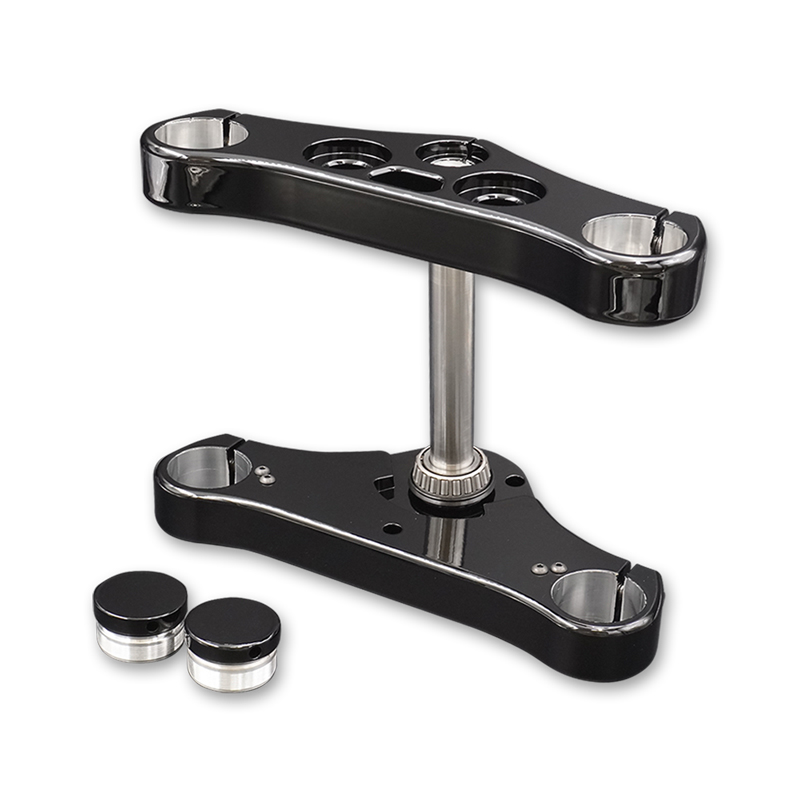 ハーレーFXBR/FXBRS トライジャヘッドライトステーとても綺麗です