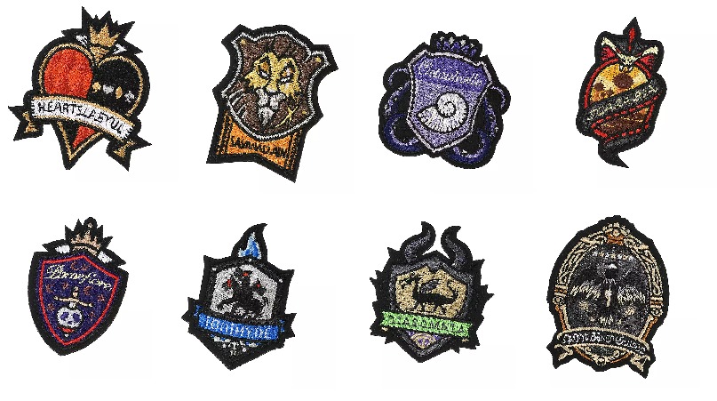 ピンバッジ刺しゅう 寮章/校章【ディズニーストア・shopDisney限定