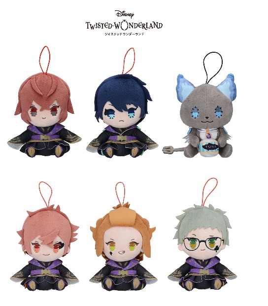 モアプラスハンドメイド風式典服ぬいぐるみ“ハーツラビュル寮＆グリム