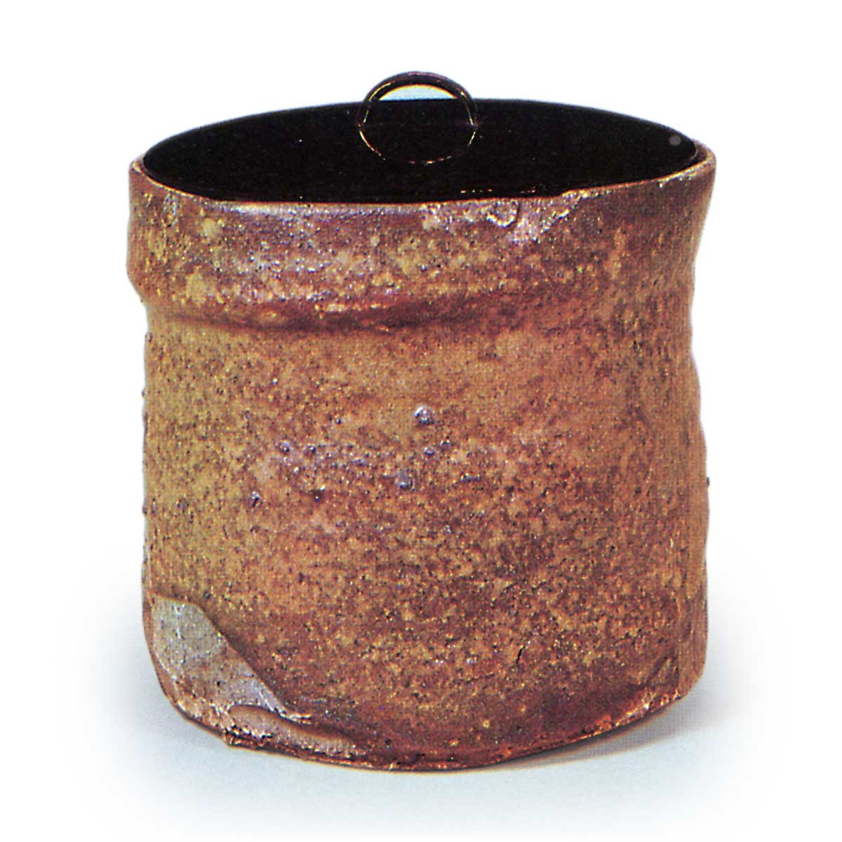 瀬戸渋紙水指 せとしぶかみみずさし | 鶴田 純久の章 お話