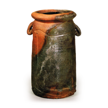 備前耳付花入 びぜんみみつきはないれ | 鶴田 純久の章 お話