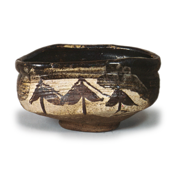 黒織部 杉文 沓茶碗 | 鶴田 純久の章 お話