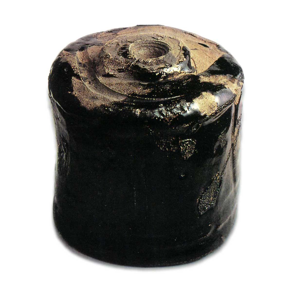 瀬戸黒 茶碗 銘日松 | 鶴田 純久の章 お話