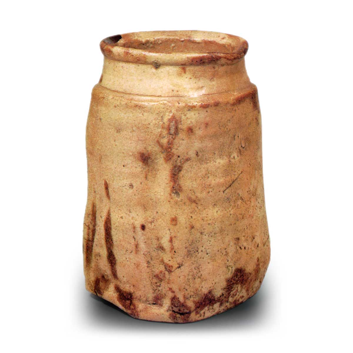 黄瀬戸 旅枕 花入 | 鶴田 純久の章 お話