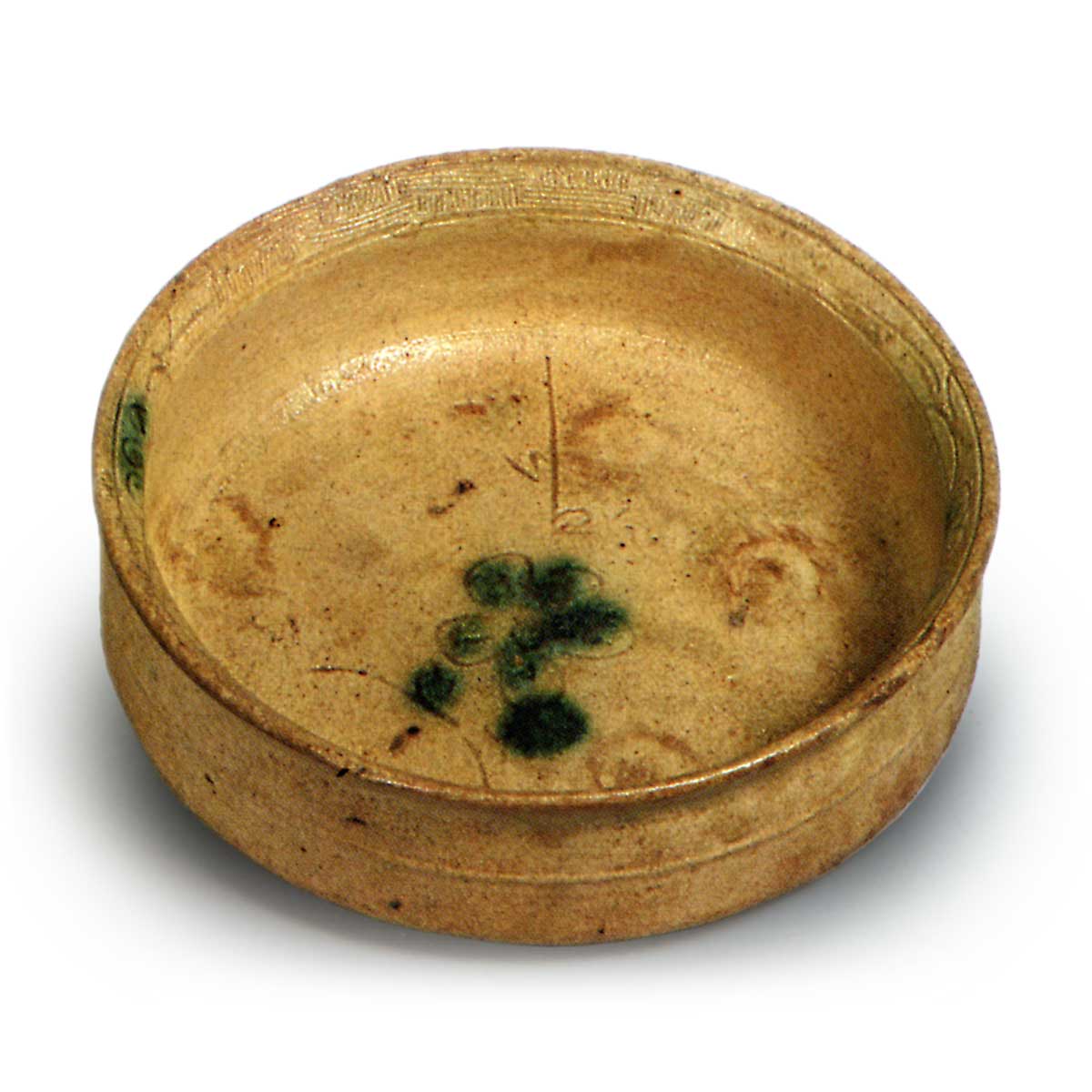 黄瀬戸 梅樹文 鉢 | 鶴田 純久の章 お話