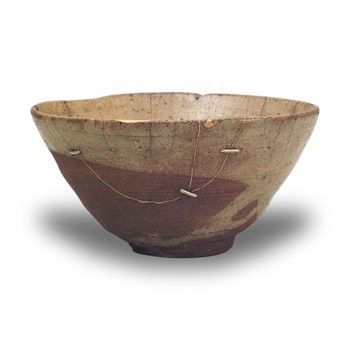 奥高麗茶碗 銘「かすがい」 | 鶴田 純久の章 お話