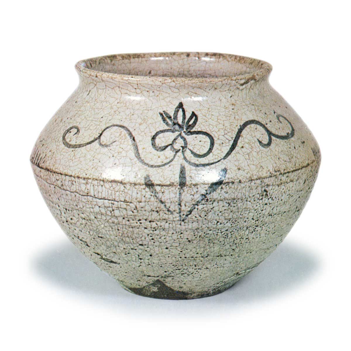 絵唐津 菖蒲木賊文 壺 | 鶴田 純久の章 お話