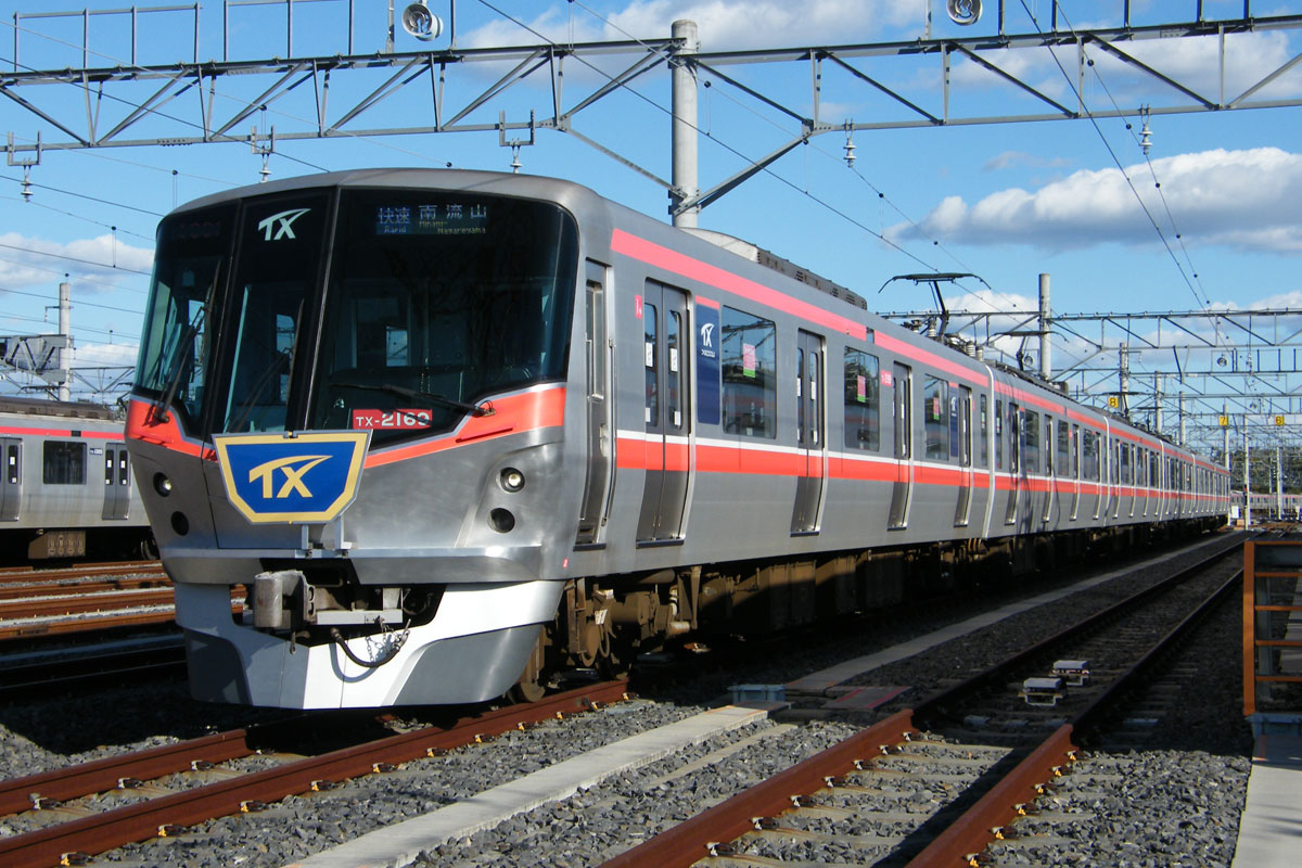 つくばエクスプレス TX2000系 増備車 6両 つくばエクスプレス TX2000