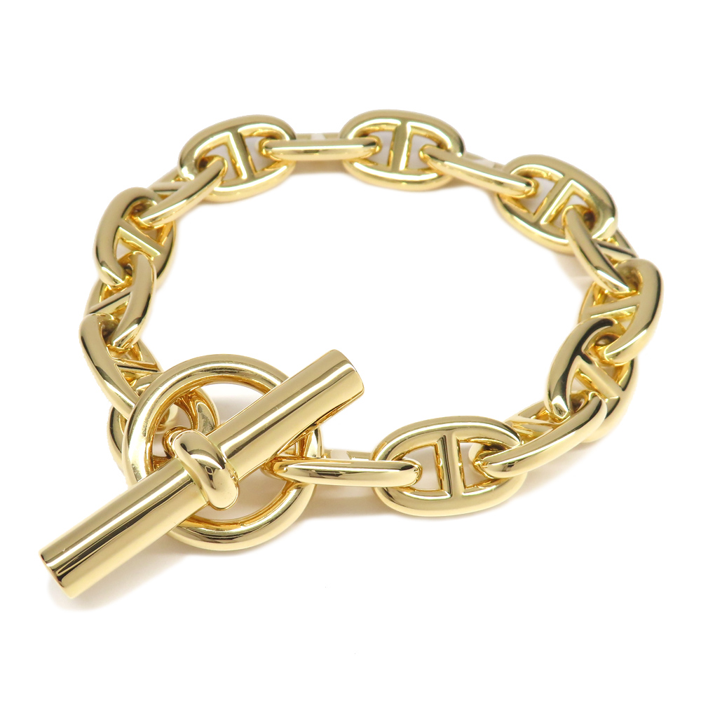 名古屋】【HERMES】エルメス ブレスレット シェーヌダンクルMM 15コマ