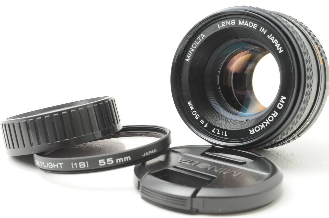 MINOLTA MD ROKKOR 50㎜ F1.7 マニュアルフォーカス MINOLTA MD ROKKOR