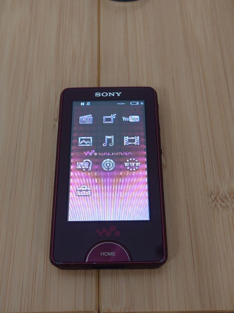 SONY WALKMAN NW-X1050 RED MP3 Players