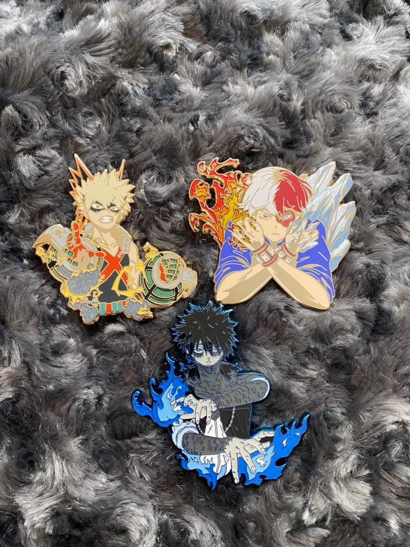 Helluva Boss IMP Sketchy Plan Enamel Pins Set Of 4