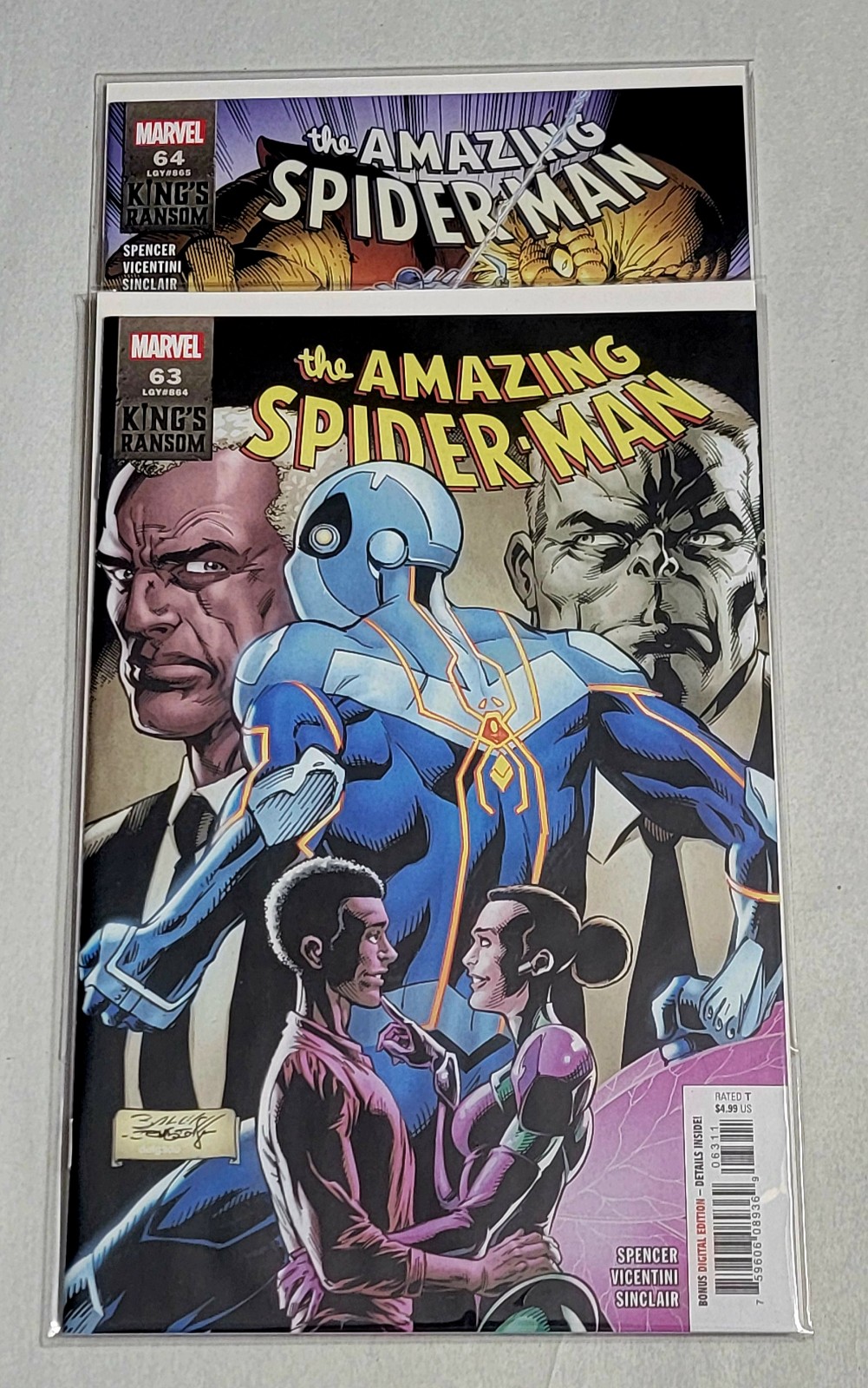 The Amazing Spider-Man (6th Series) #63-65 LGY 864-866 Kings