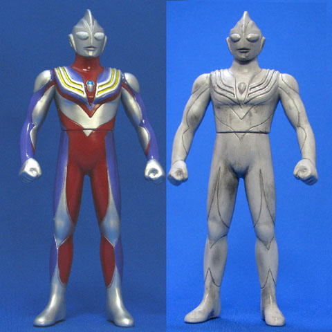 ウルトラマンティガ☆マルチタイプ☆100体限定☆光の巨人像ver.EX