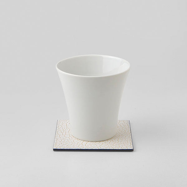 出石焼 花柄 染付 一升 徳利 [B31383] 出石焼 花柄 染付