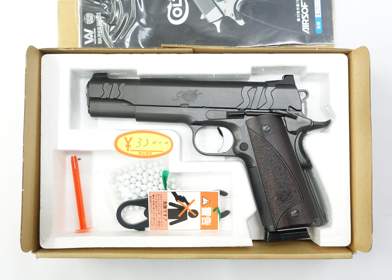 WA(ウエスタンアームズ)「キンバーLAPD SIS CUSTOM 」ガスガン WA