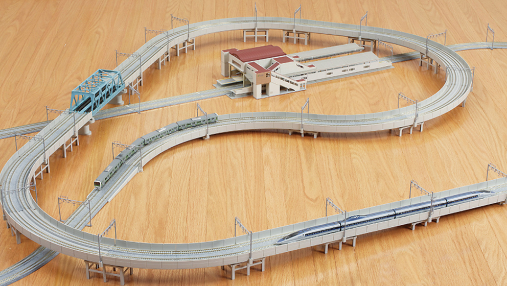 Nゲージ 車庫用引込線 電動ポイントセット V3 鉄道模型 線路 カトー