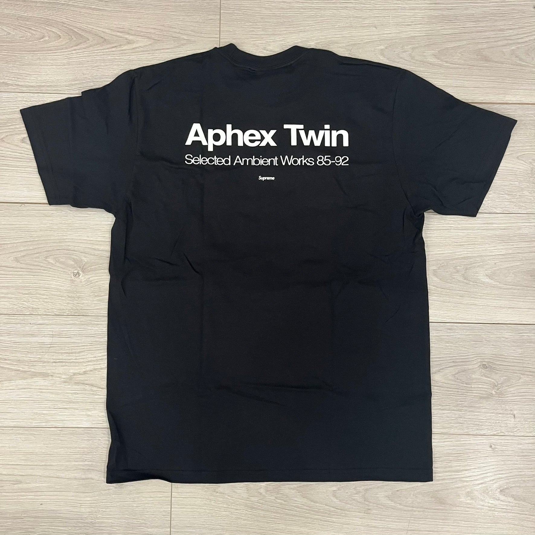supreme aphex twin ambient works tee black – único13