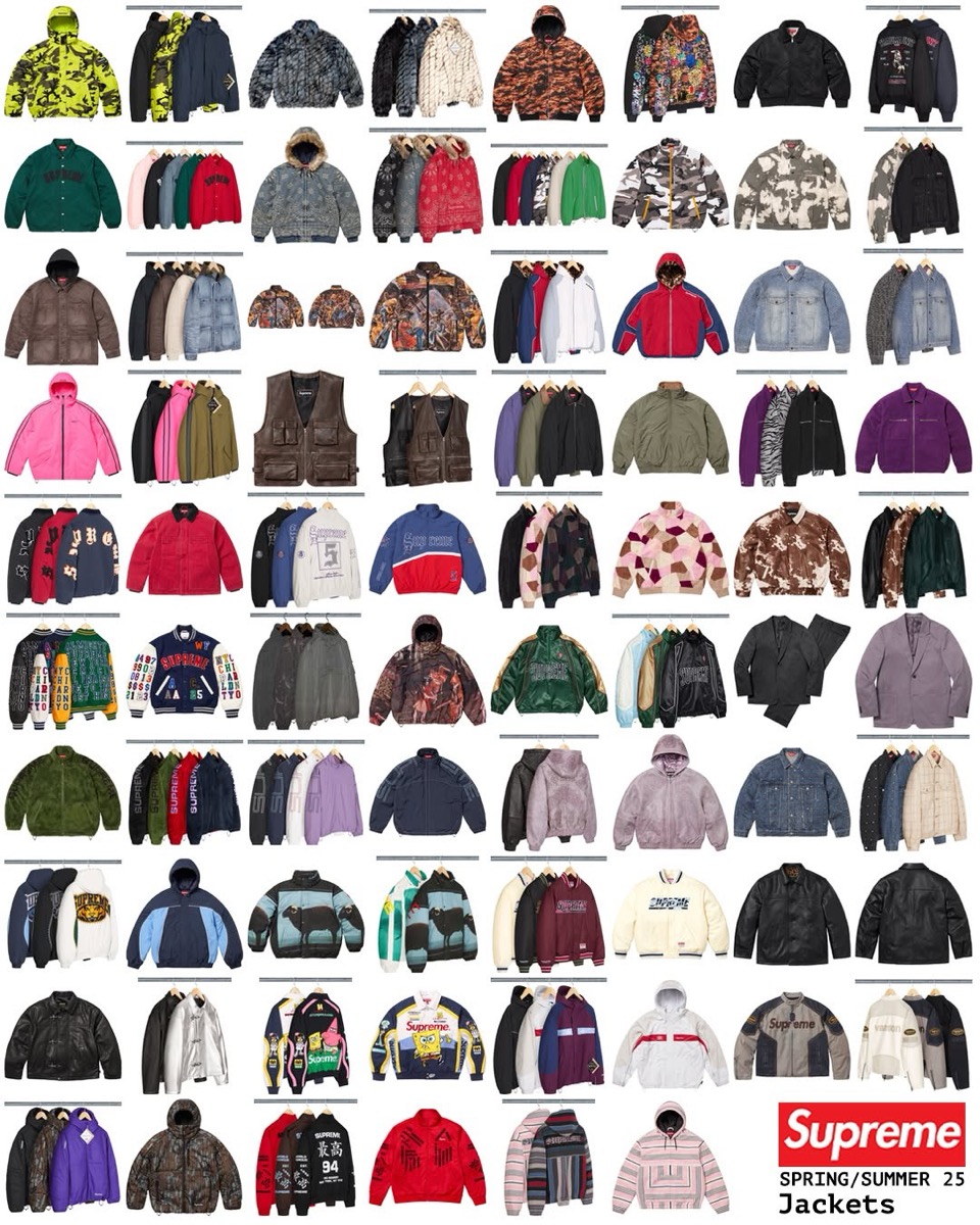 Supreme 2025SSに登場するジャケット（Jacket） | UP TO DATE
