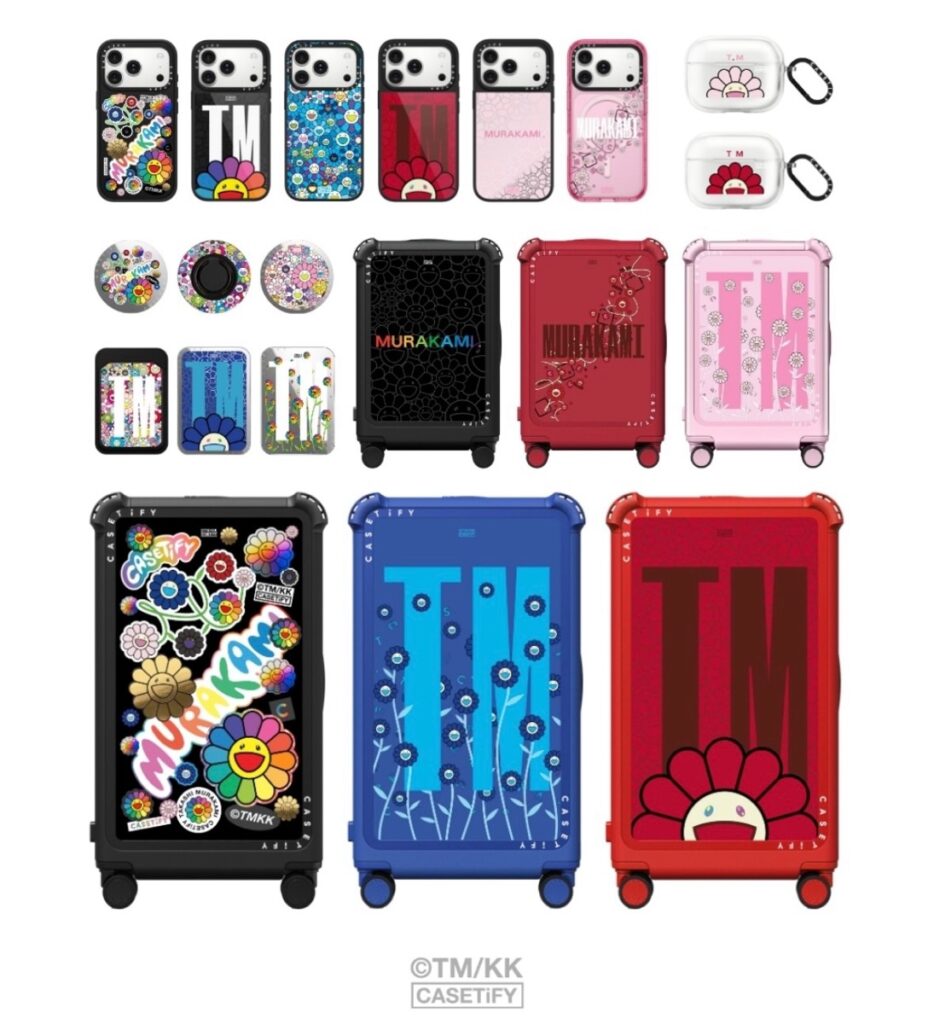 村上隆× CASETiFY フラワースマイル ピンク iPhone 17 ケース ケース