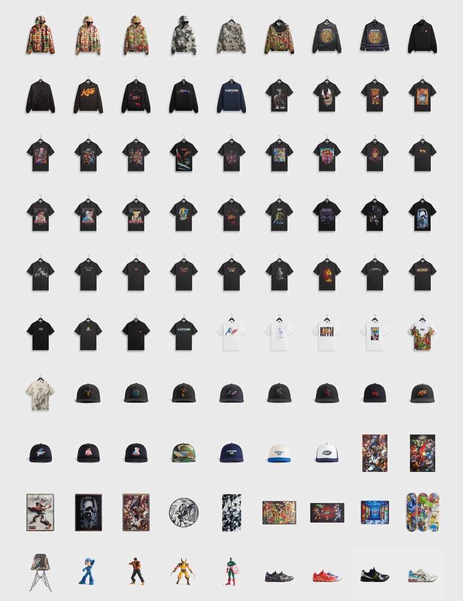 Kith x Marvel vs. Capcom コラボコレクションが国内11月15日より発売