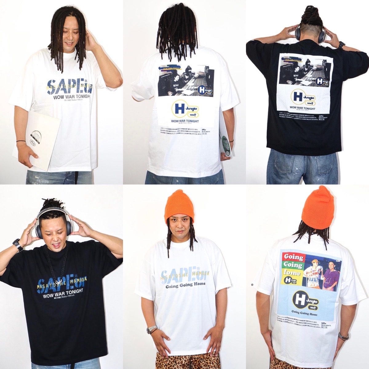 シークレット SAPEur サプール 浜田雅功 コラボ Tシャツ 浜田 ごぶごぶ