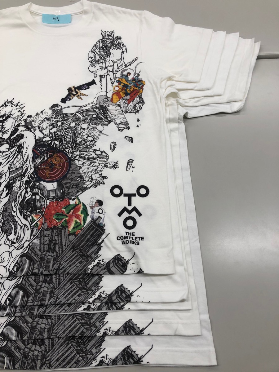 大友克洋全集 AKIRAセル画展 大友全集Tシャツ OCE001 数量限定