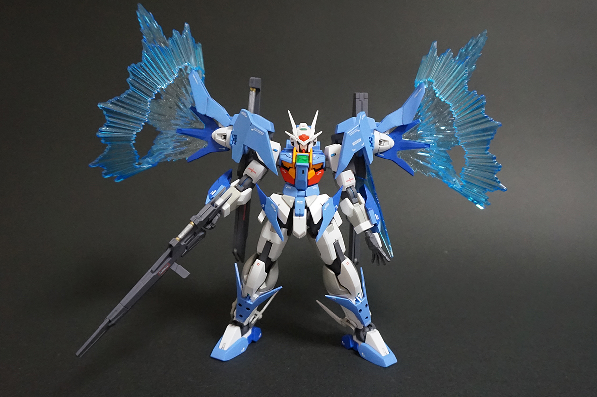HGBD ガンダムダブルオースカイ （ハイヤーザンスカイフェイズ） 完成