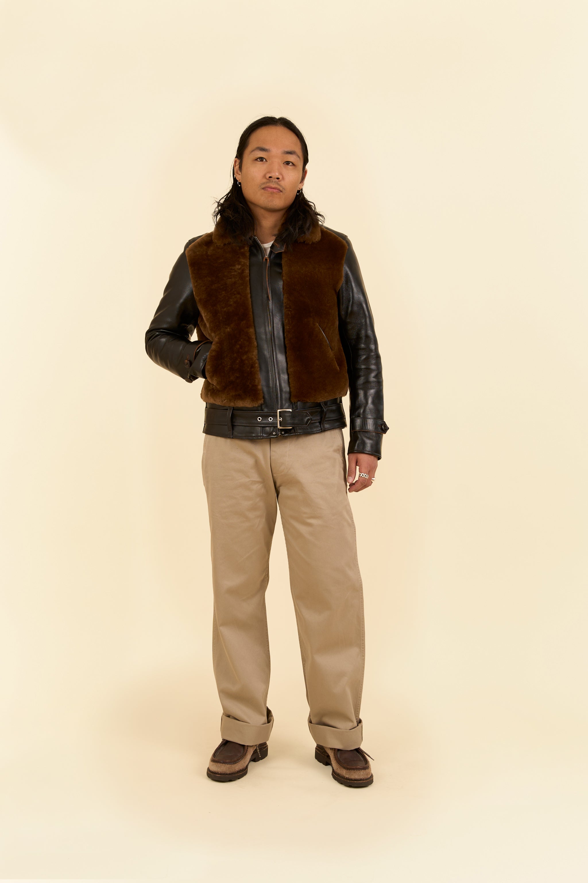 TCB ジーンズ Stay Gold Chino Trunk Brown 34 TCBジーンズ Stay Gold