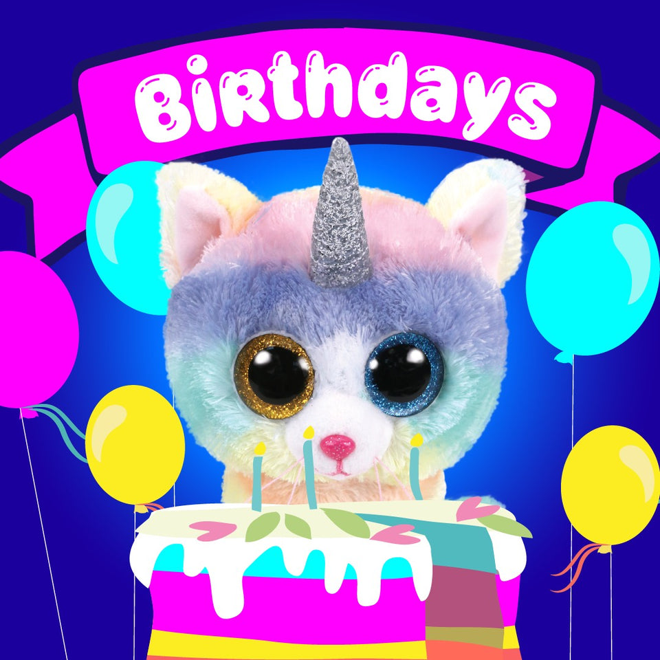 1月17日誕生日⚫️なめらかアザラシ⚫️Ty ビーニーズ Beanie Baby