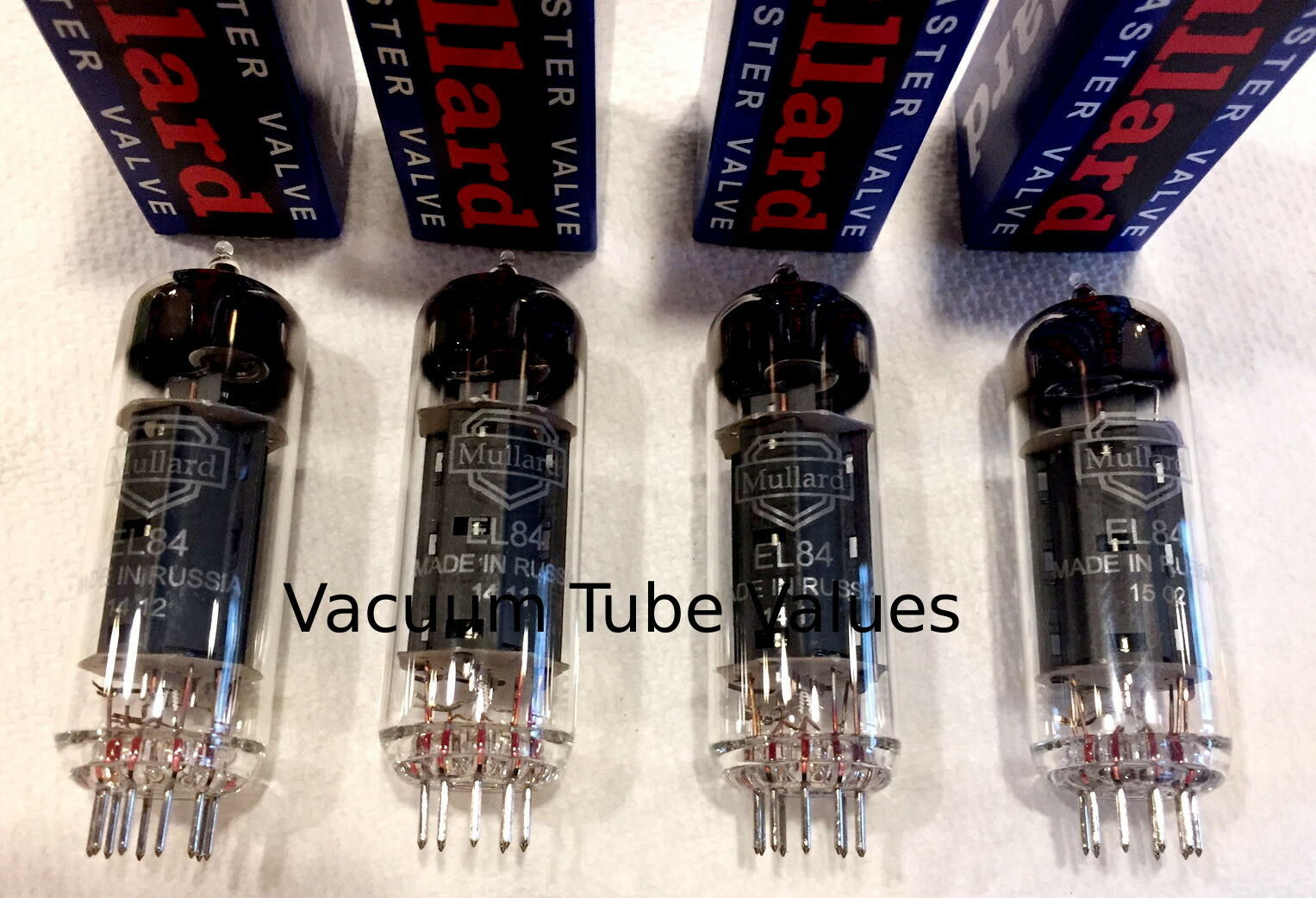 Mullard EL84 Quad
