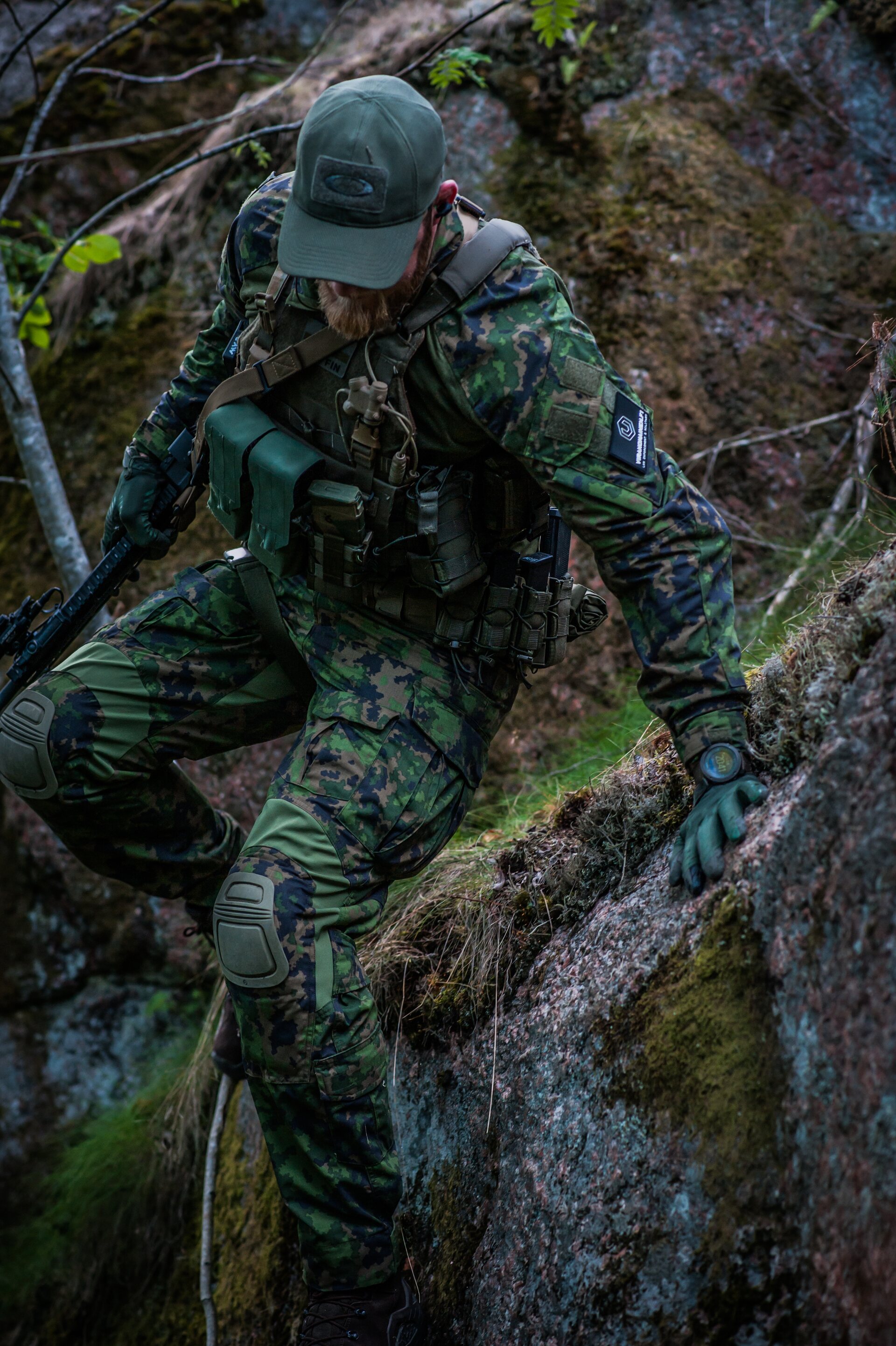 翌日発送】J3モスグリーン メッシュ 袖あり ハーフギリー 翌日発送】J3